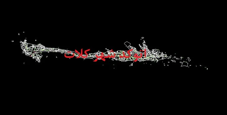دانلود نقشه اتوکد شهر کلات