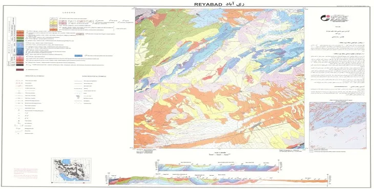 نقشه زمین‌ شناسی محدوده شهری ری آباد + تصویر با کیفیت بالا