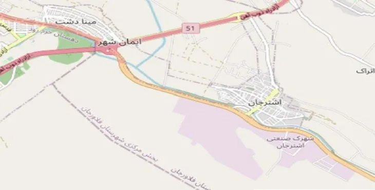 دانلود نقشه شهر ایمانشهر + pdf با کیفیت بالا