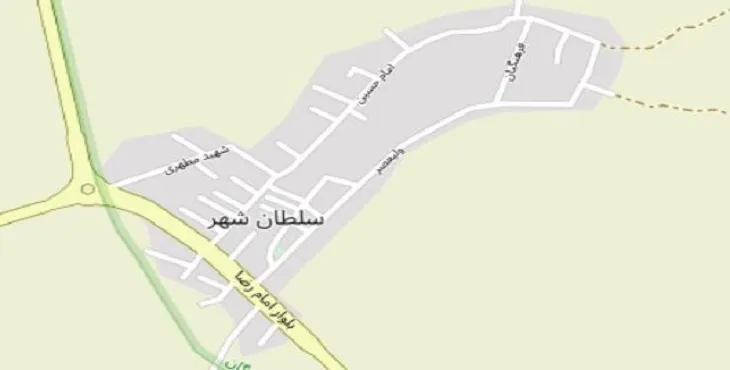دانلود نقشه سلطان شهر + pdf با کیفیت بالا