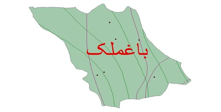 نقشه شیپ‌ فایل اقلیم‌شناسی شهرستان باغملک + 7 لایه اقلیمی