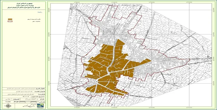 دانلود آلبوم نقشه های طرح جامع-تفصیلی شهر کلوانق