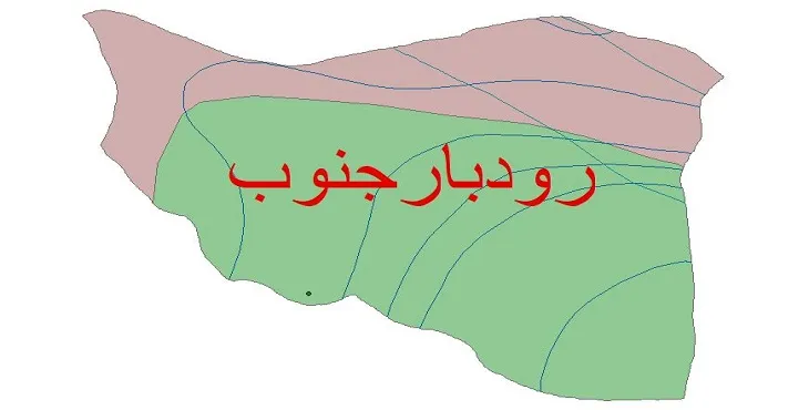 نقشه شیپ‌ فایل اقلیم‌شناسی شهرستان رودبار جنوب + 7 لایه اقلیمی