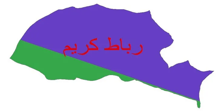 نقشه شیپ‌ فایل اقلیم‌شناسی شهرستان رباط کریم + 7 لایه اقلیمی