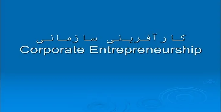 دانلود پاورپوینت کارآفرینی سازمانی