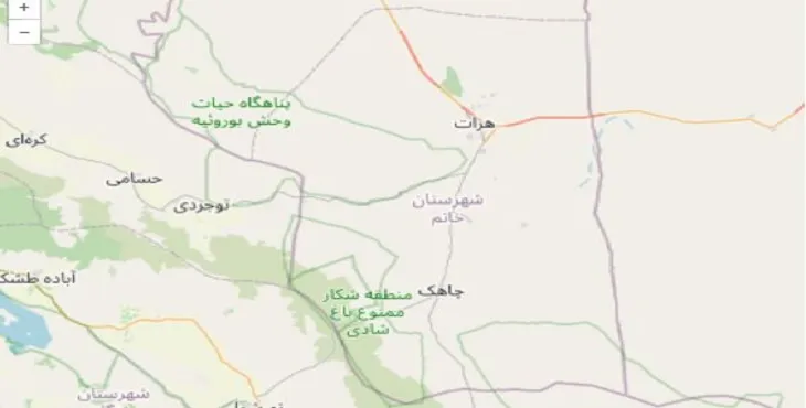 دانلود نقشه شهرستان خاتم + pdf با کیفیت بالا