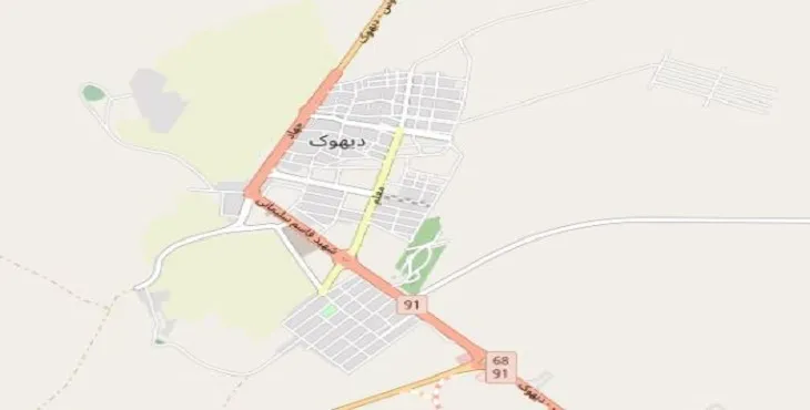 دانلود نقشه شهر دیهوک + pdf با کیفیت بالا