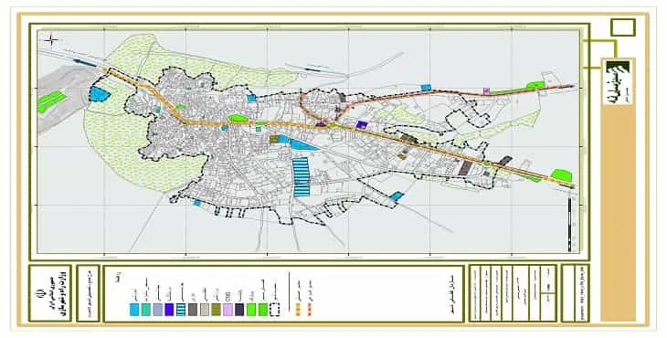 دانلود آلبوم نقشه های طرح جامع-تفصیلی شهر لاهرود