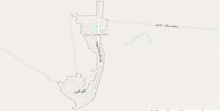 دانلود نقشه شهر کدکن + pdf با کیفیت بالا