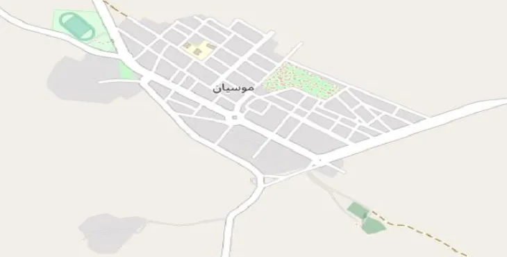 دانلود نقشه شهر موسیان + pdf با کیفیت بالا
