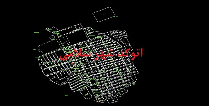 دانلود نقشه اتوکد شهر سلامی