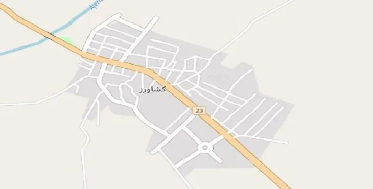 دانلود نقشه شهر کشاورز + pdf با کیفیت بالا