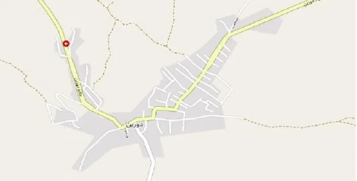دانلود نقشه شهر دوزین + pdf با کیفیت بالا