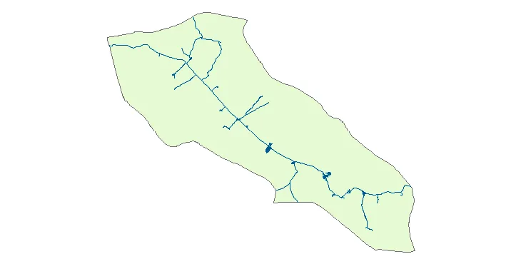 جدیدترین نقشه شیپ فایل راه های شهرستان سرچهان + PDF