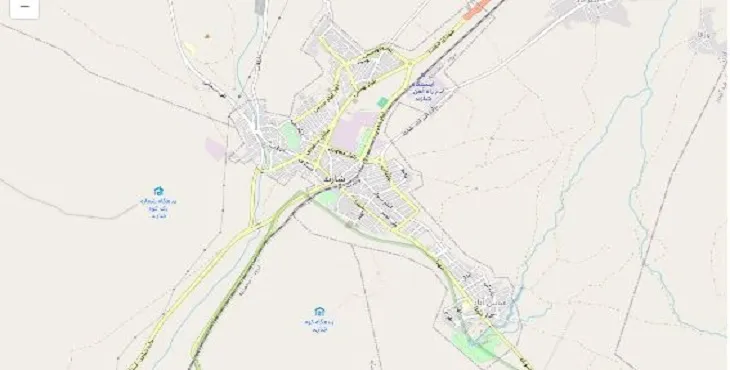 دانلود نقشه شهر شازند + pdf با کیفیت بالا