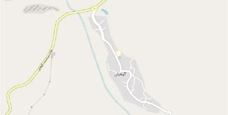 دانلود نقشه شهر گوهران + pdf با کیفیت بالا