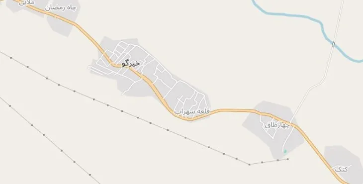 دانلود نقشه شهر خیرگو + pdf با کیفیت بالا