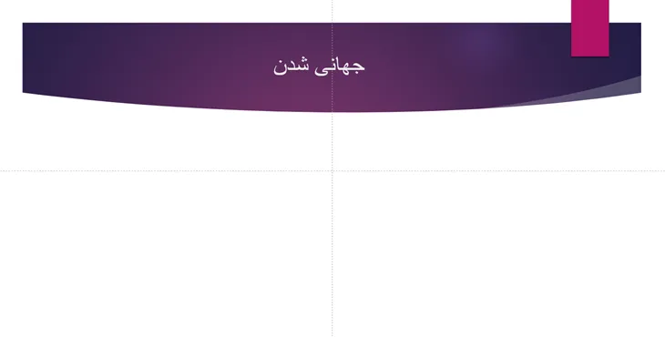 دانلود پاورپوینت جهانی شدن