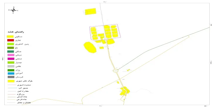 نقشه شیپ فایل (GIS) شهر سومار 1404 + عکس با کیفیت