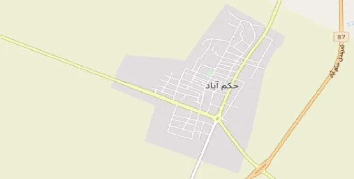 دانلود نقشه شهر حکم آباد + pdf با کیفیت بالا
