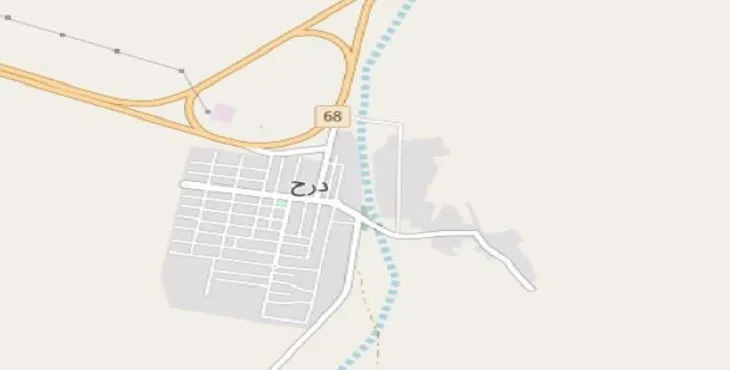 دانلود نقشه شهر درح + pdf با کیفیت بالا