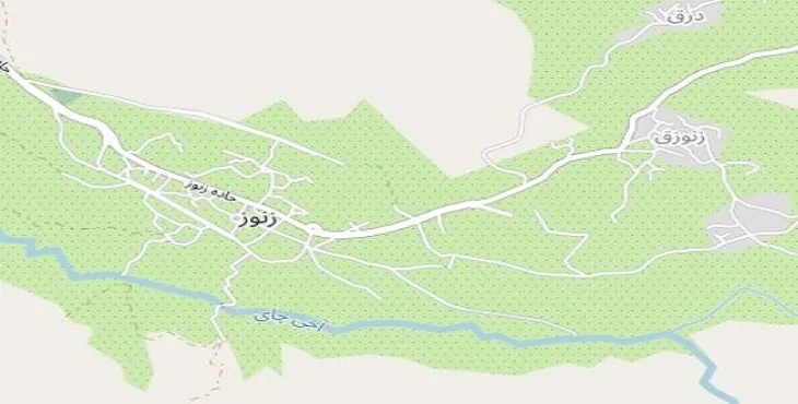 دانلود نقشه شهر زنوز + pdf با کیفیت بالا