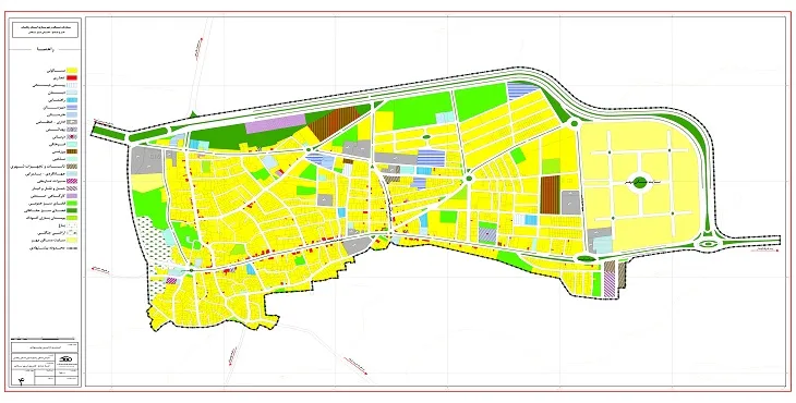 دانلود طرح جامع-تفصیلی شهر سجاس + آلبوم نقشه ها