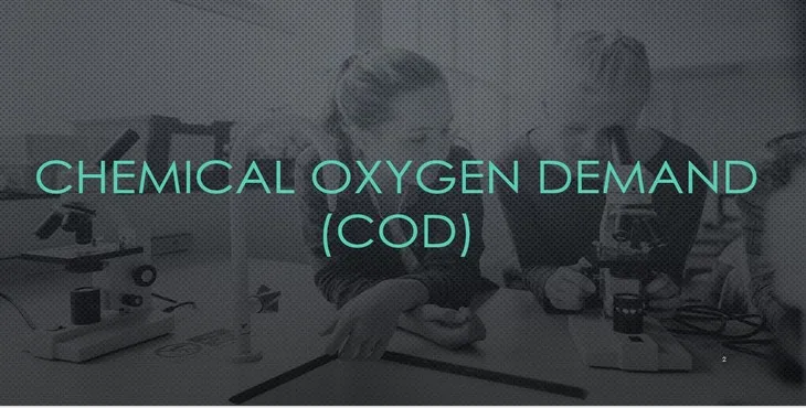 دانلود پاورپوینت تقاضای اکسیژن شیمیایی