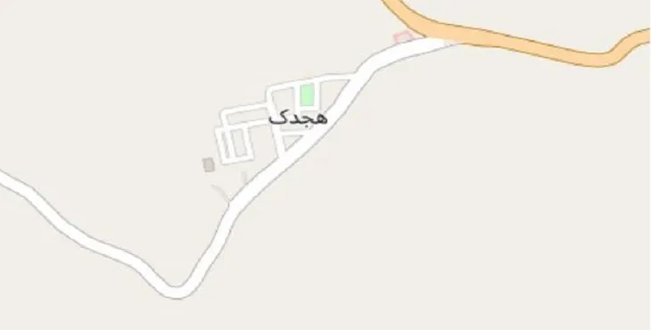 دانلود نقشه شهر هجدک + pdf با کیفیت بالا