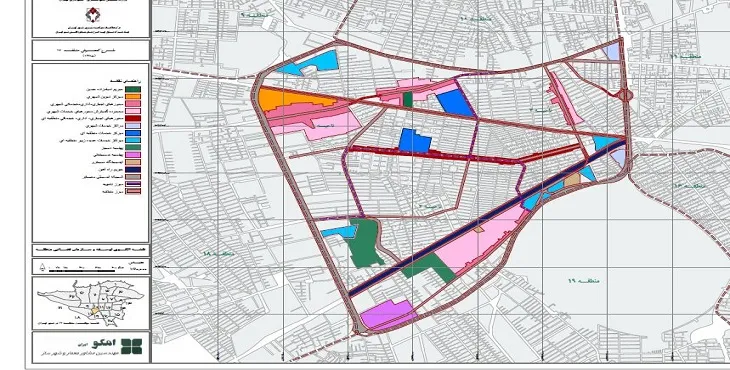 دانلود خلاصه گزارش طرح تفصیلی منطقه 17 شهر تهران