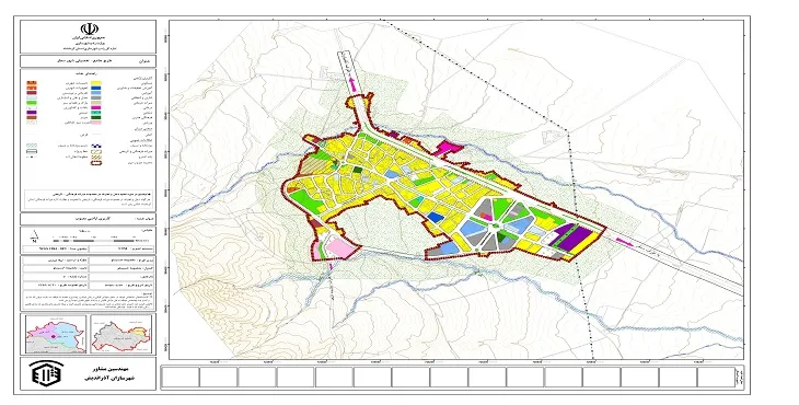 دانلود آلبوم نقشه های طرح جامع-تفصیلی شهر سطر