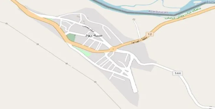 دانلود نقشه شهر سیه رود + pdf با کیفیت بالا