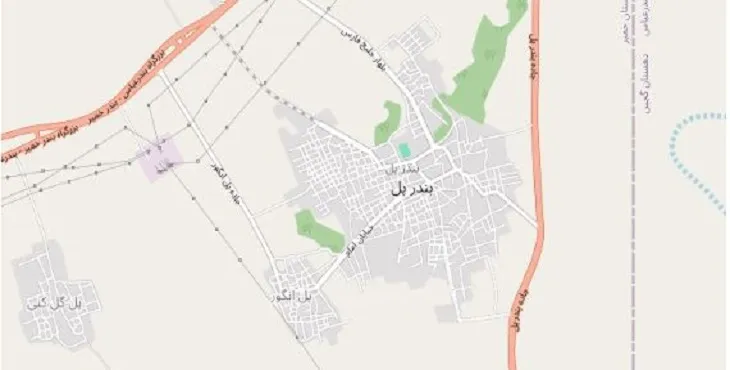 دانلود نقشه شهر پل + pdf با کیفیت بالا