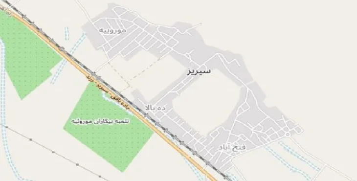 دانلود نقشه شهر سی ریز + pdf با کیفیت بالا