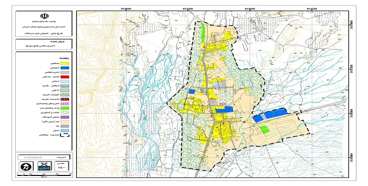دانلود طرح جامع-تفصیلی شهر مردهک سال 94+آلبوم نقشه ها