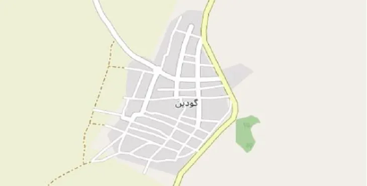 دانلود نقشه شهر گودین + pdf با کیفیت بالا