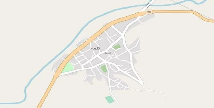 دانلود نقشه شهر کلمه + pdf با کیفیت بالا