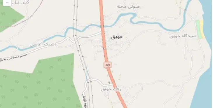 دانلود نقشه شهر حویق + pdf با کیفیت بالا