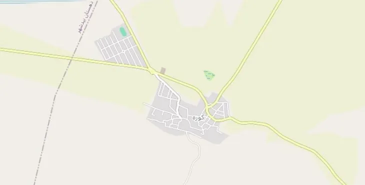 دانلود نقشه شهر کوره + pdf با کیفیت بالا