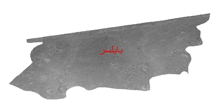 دانلود نقشه دم (DEM) شهرستان بابلسر | دقت 30 متر