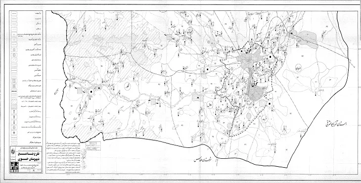 دانلود آلبوم نقشه های طرح جامع شهرستان خوی