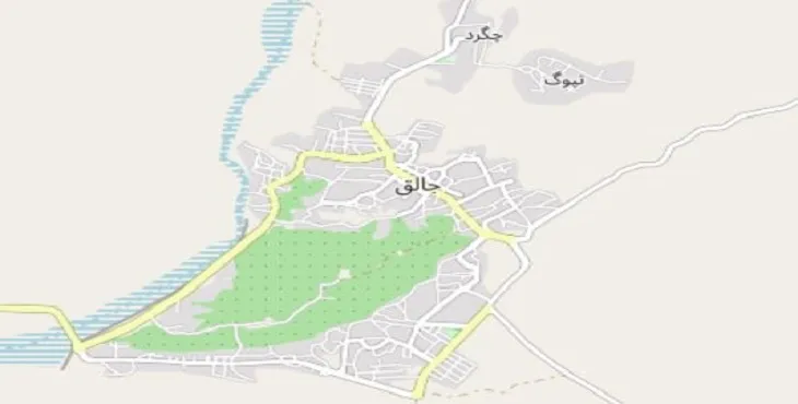 دانلود نقشه شهر جالق + pdf با کیفیت بالا