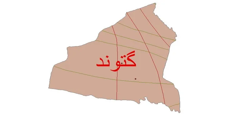 نقشه شیپ‌ فایل اقلیم‌شناسی شهرستان گتوند + 7 لایه اقلیمی