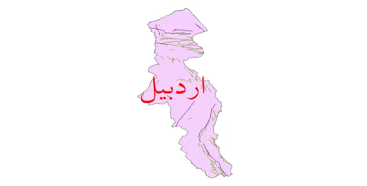 دانلود نقشه شیپ فایل (GIS) گسل های استان اردبیل