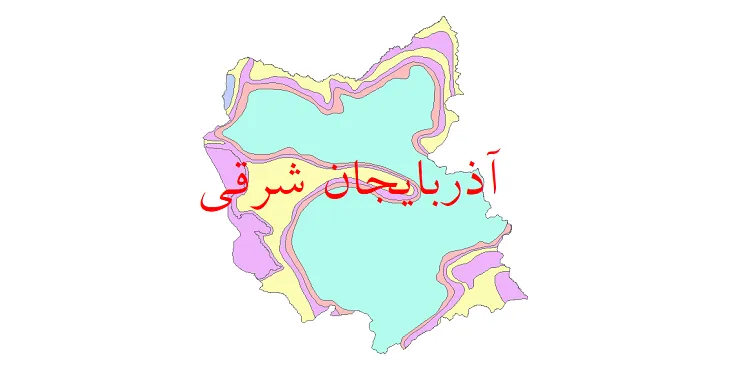 دانلود نقشه شیپ فایل (GIS) اقلیم استان آذربایجان شرقی