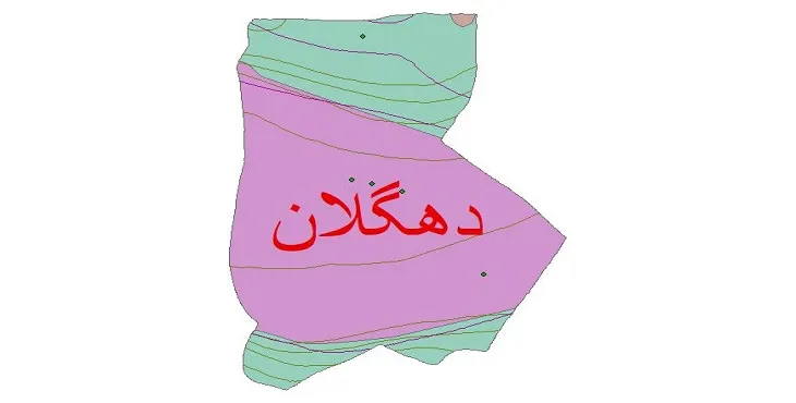 نقشه شیپ‌ فایل اقلیم‌شناسی شهرستان دلگان + 7 لایه اقلیمی