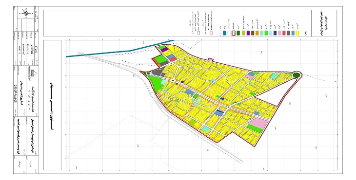 دانلود طرح جامع شهر کمشچه سال 91 + آلبوم نقشه ها