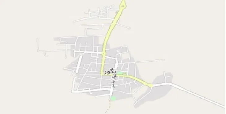 دانلود نقشه شهر نگور + pdf با کیفیت بالا