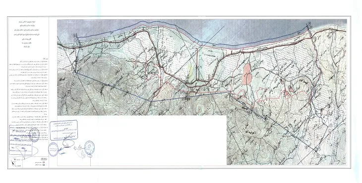نقشه محدوده و حریم شهر کتالم و سادات شهر | کیفیت بالا
