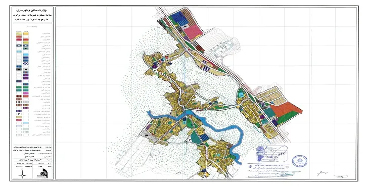  دانلود طرح جامع شهر خنداب سال 88 + آلبوم نقشه ها